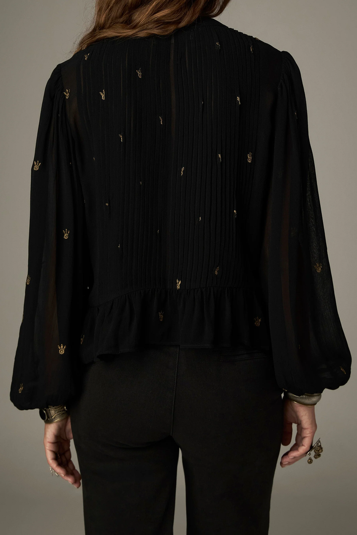 Camicia Plisse Catherine