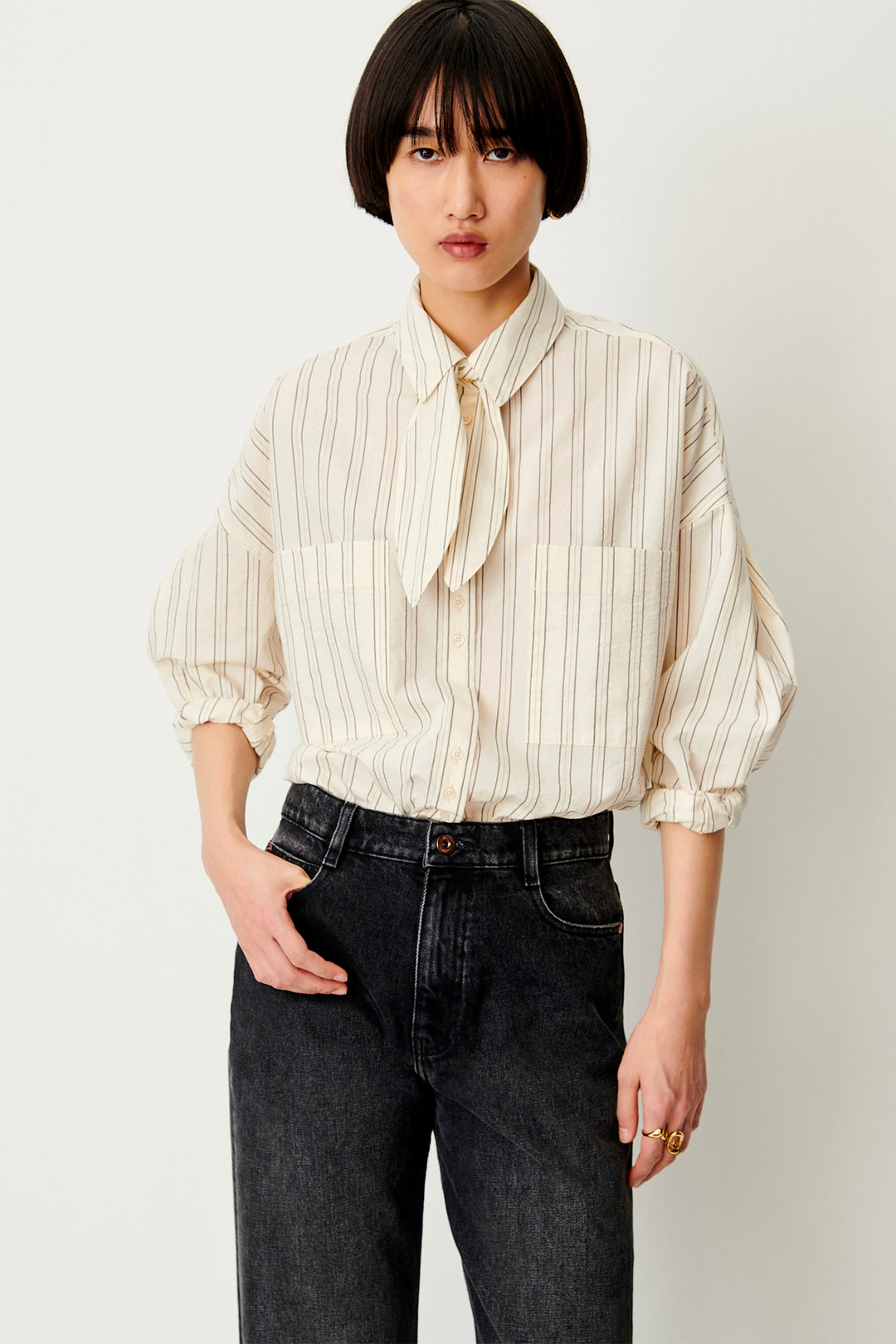 Camicia con Fiocco Cecily