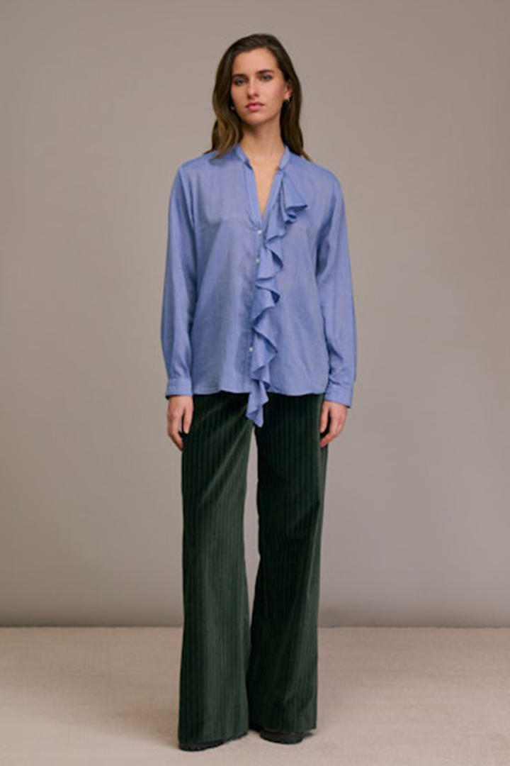Camicia con Rouche Cendia