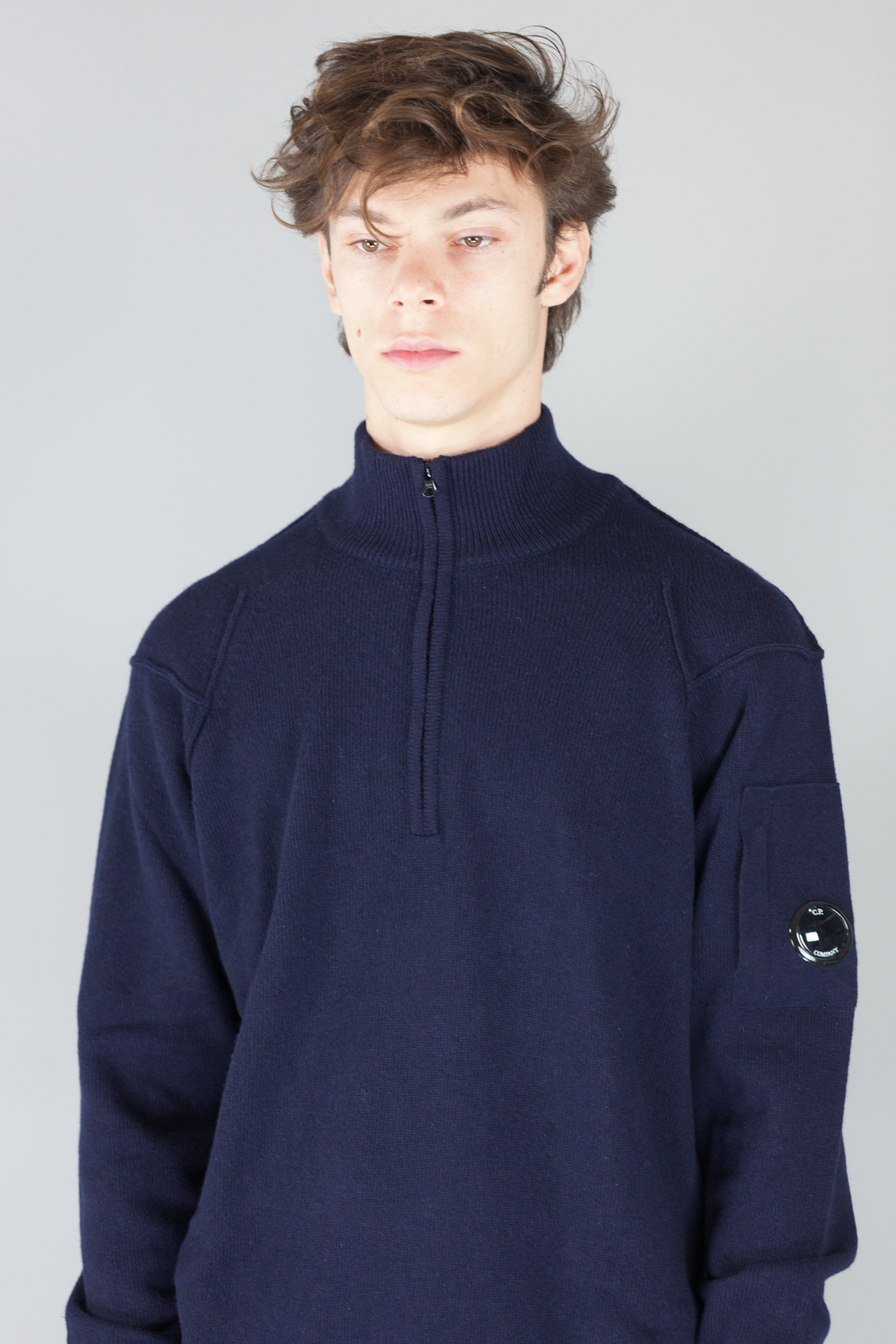 Maglia Half Zip in Lambswool