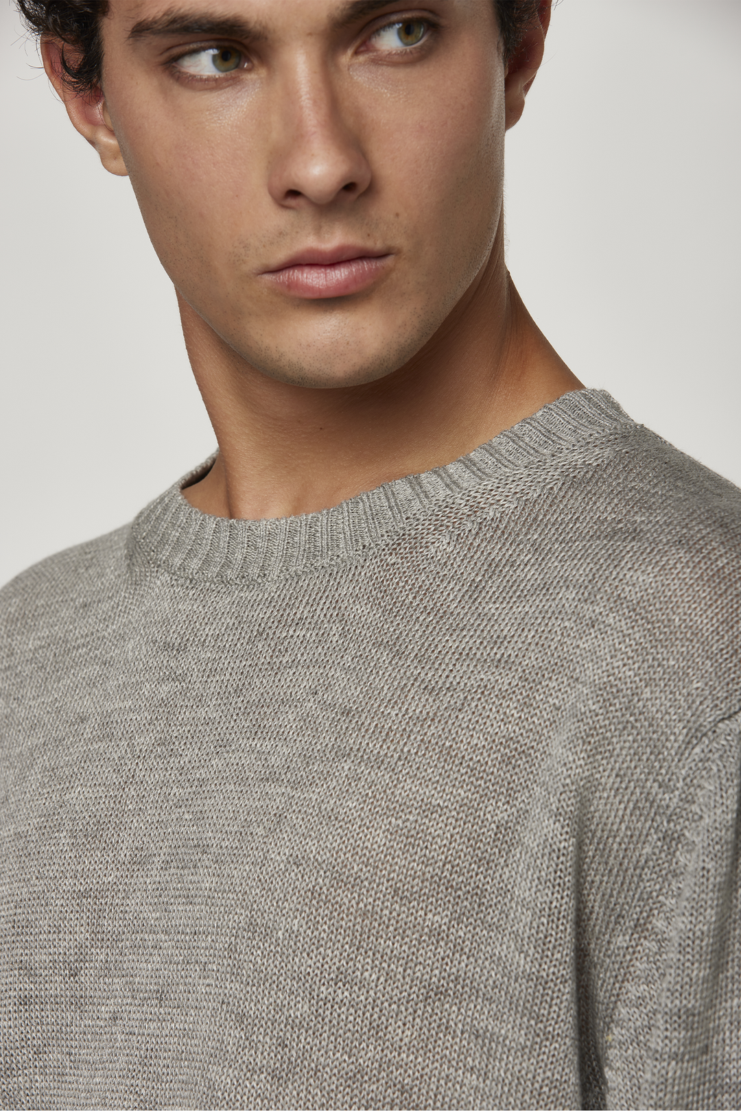 Maglia Girocollo Lino Cotone