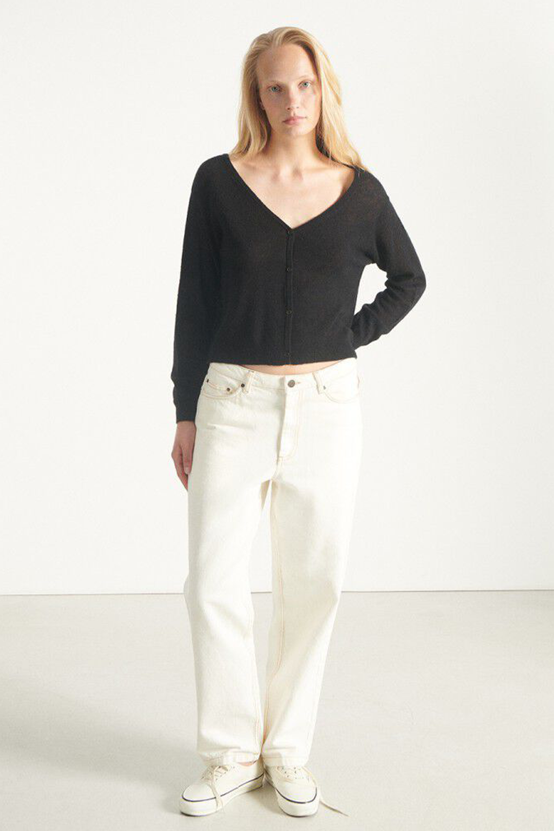 Cardigan Scollo a V Dumy