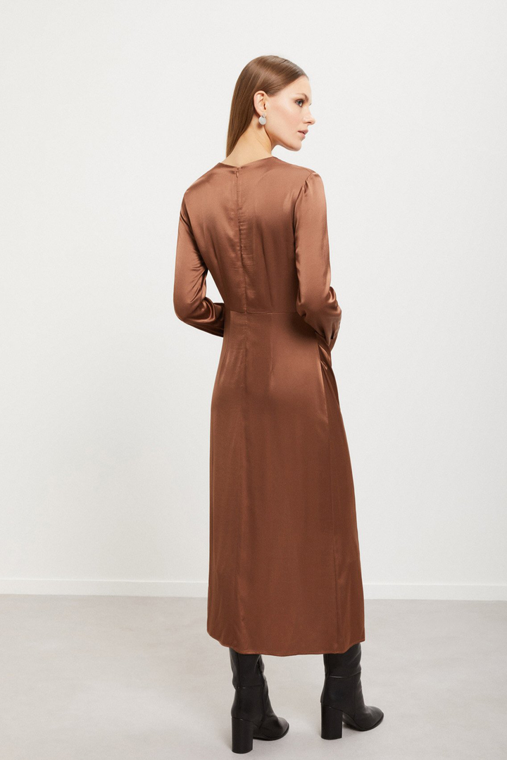 Abito Lungo Satin