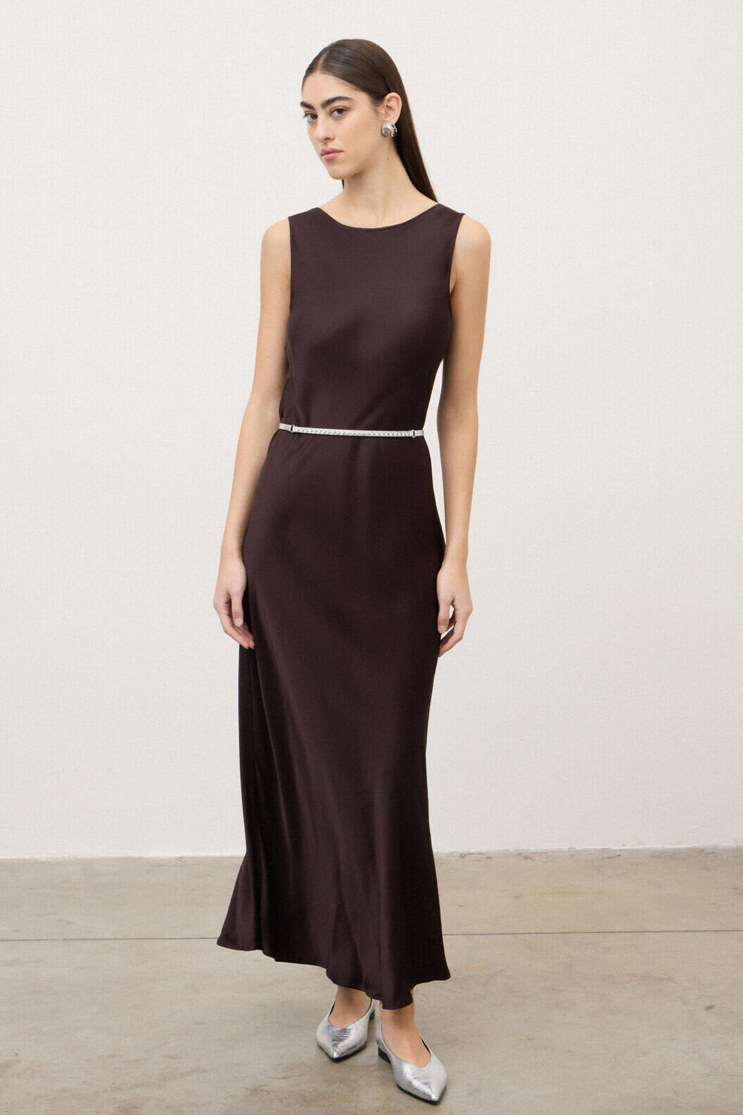 Abito Lungo Satin