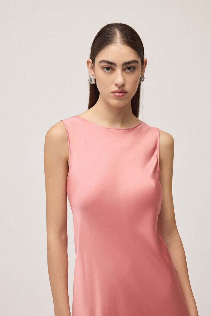 Abito Lungo Satin