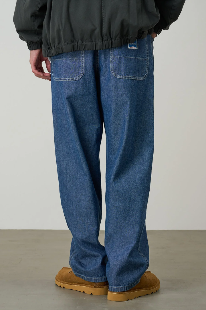Japanese Chambray Double Knee Pant