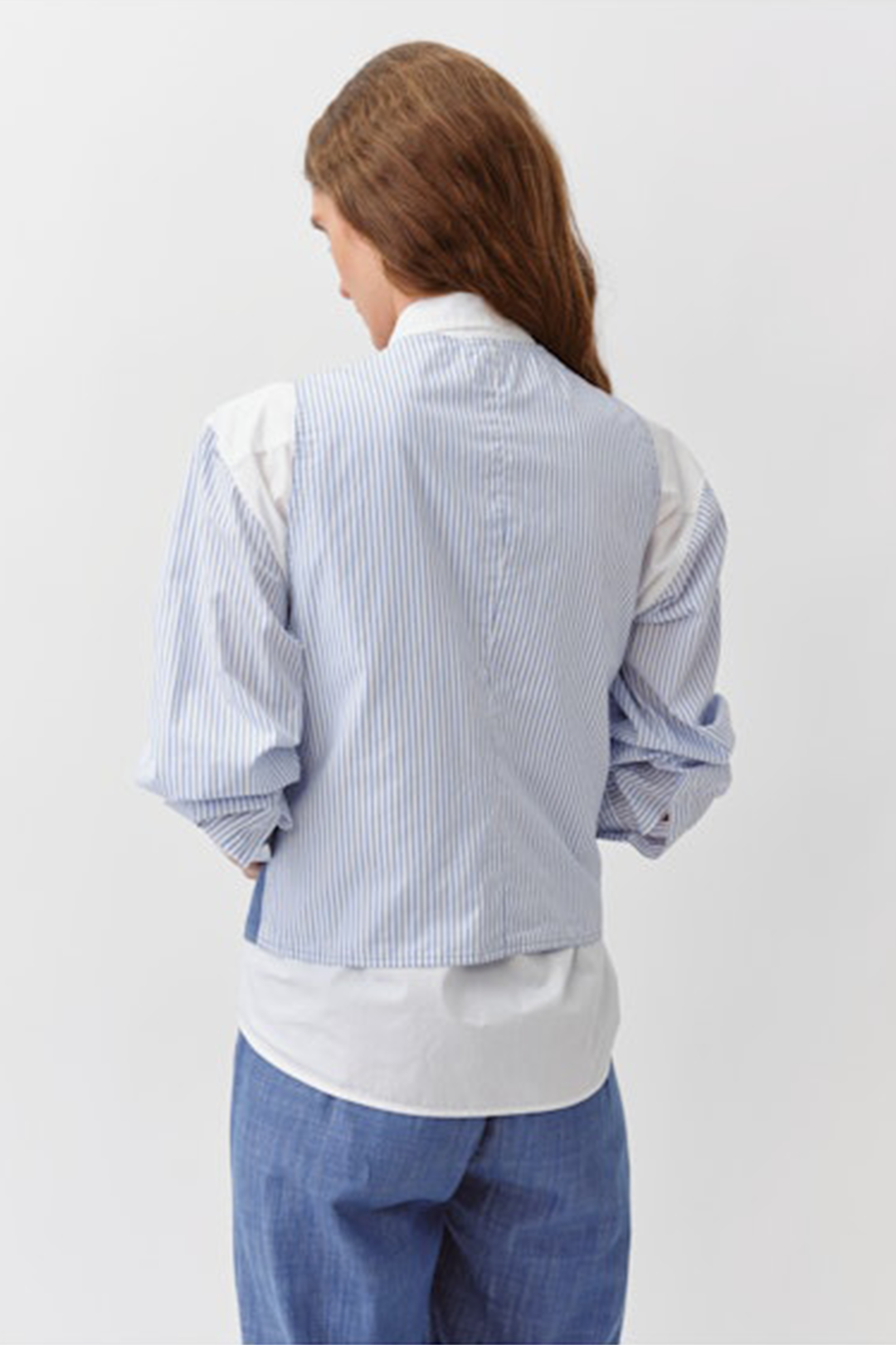 Gilet in Denim Gamao