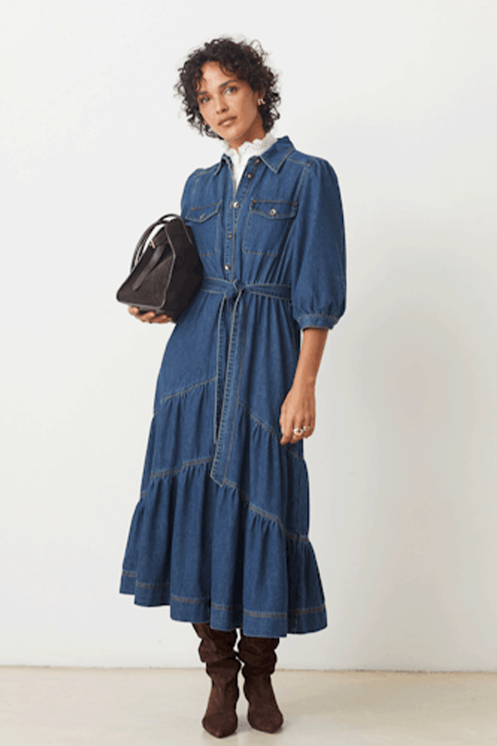 Abito Lungo in Denim Clarck