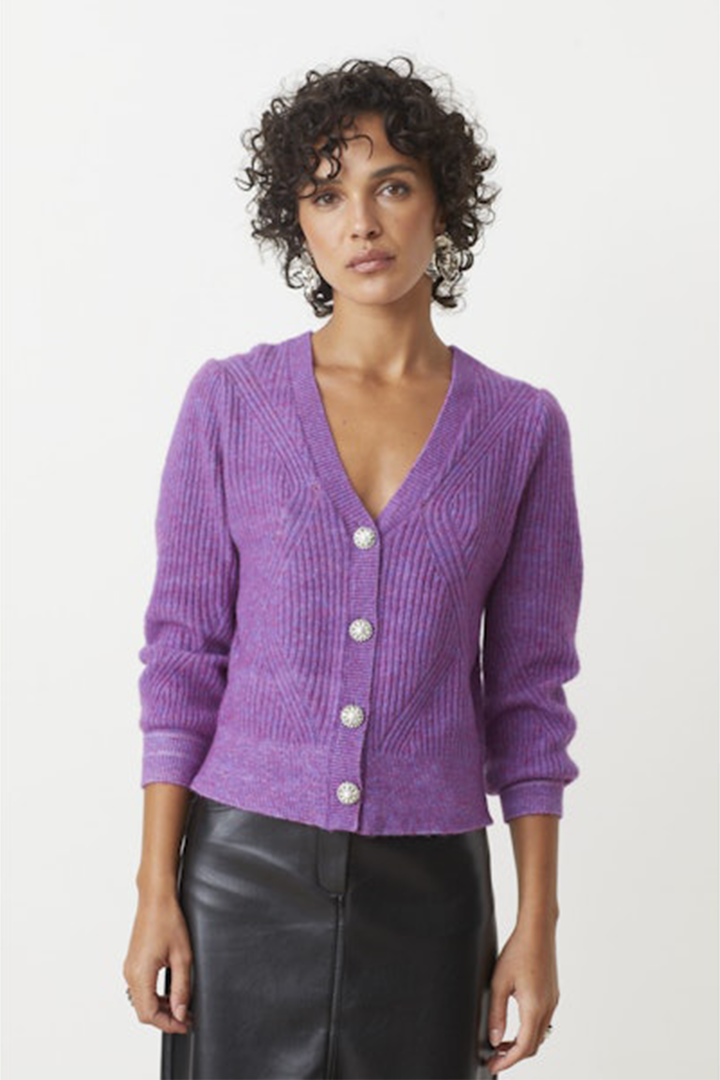 Cardigan a Costine Pollen