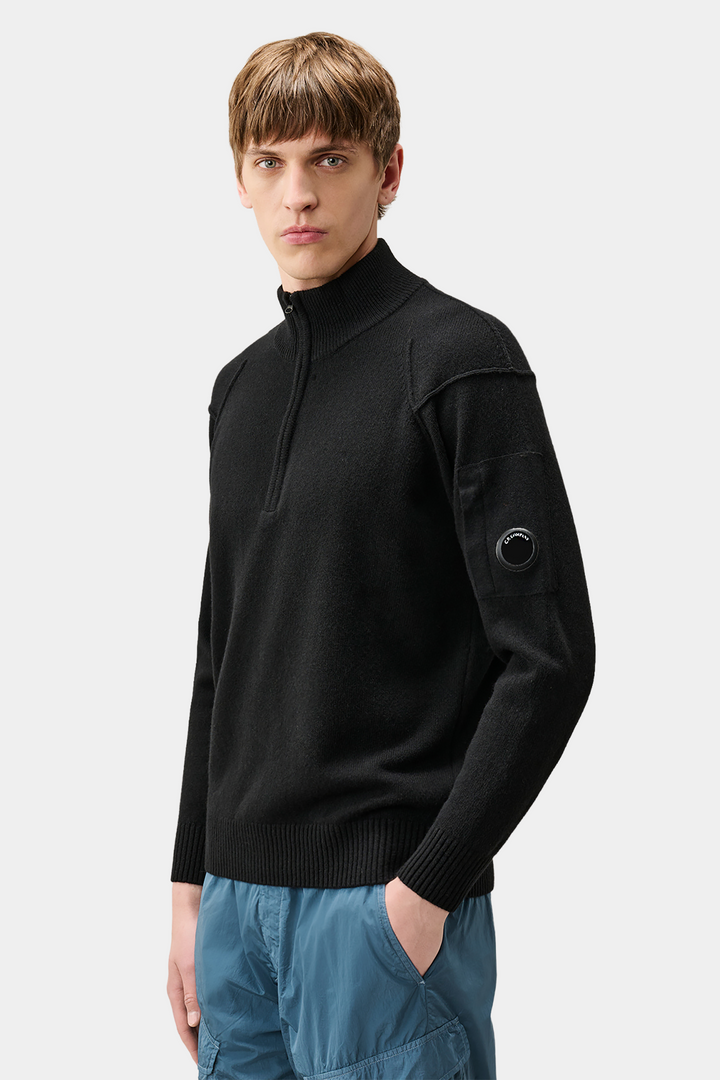 Maglia Half Zip in Lambswool