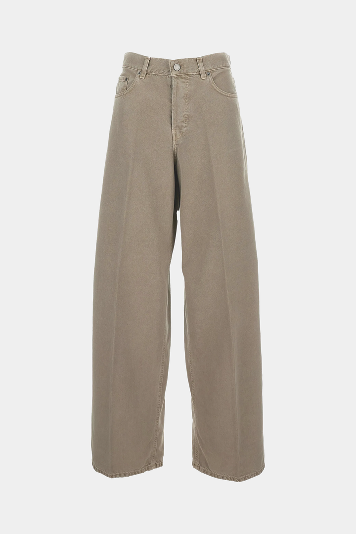 Pantaloni Boyfit Wide Bethany Soft Ecru