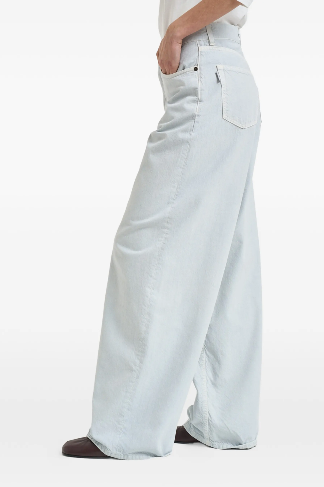 Pantaloni Loose Fit Bethany Twill