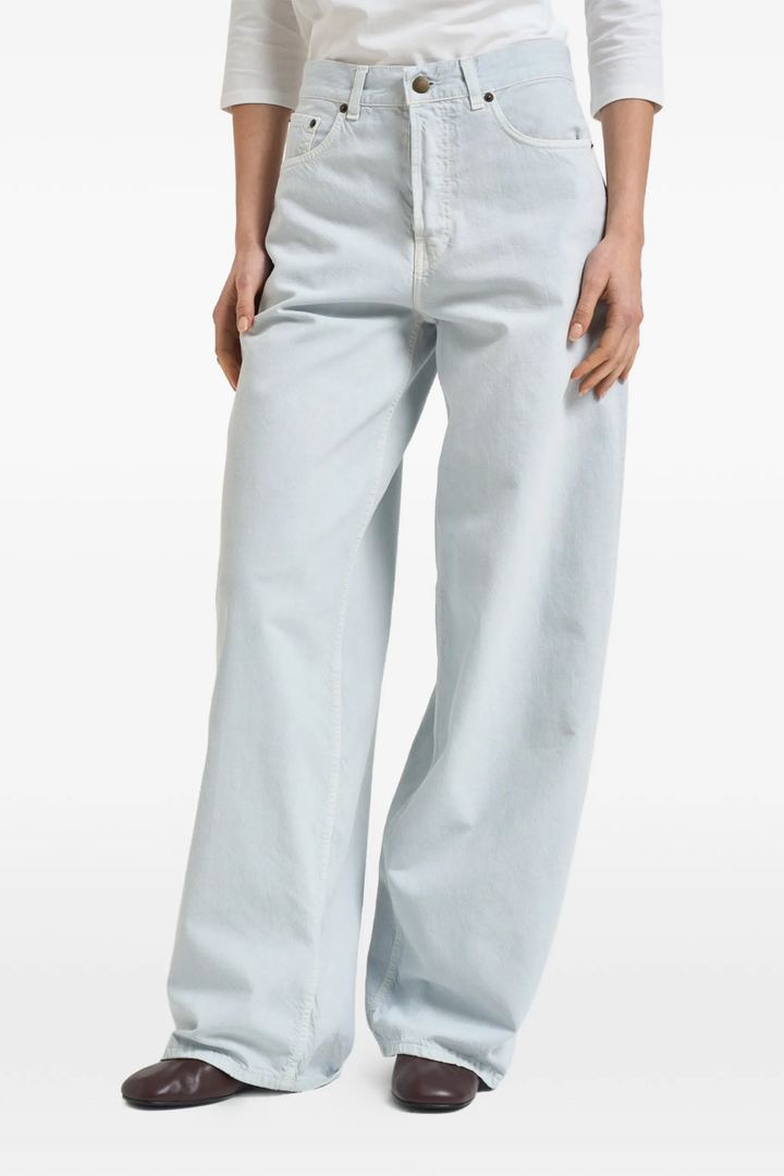 Pantaloni Loose Fit Bethany Twill