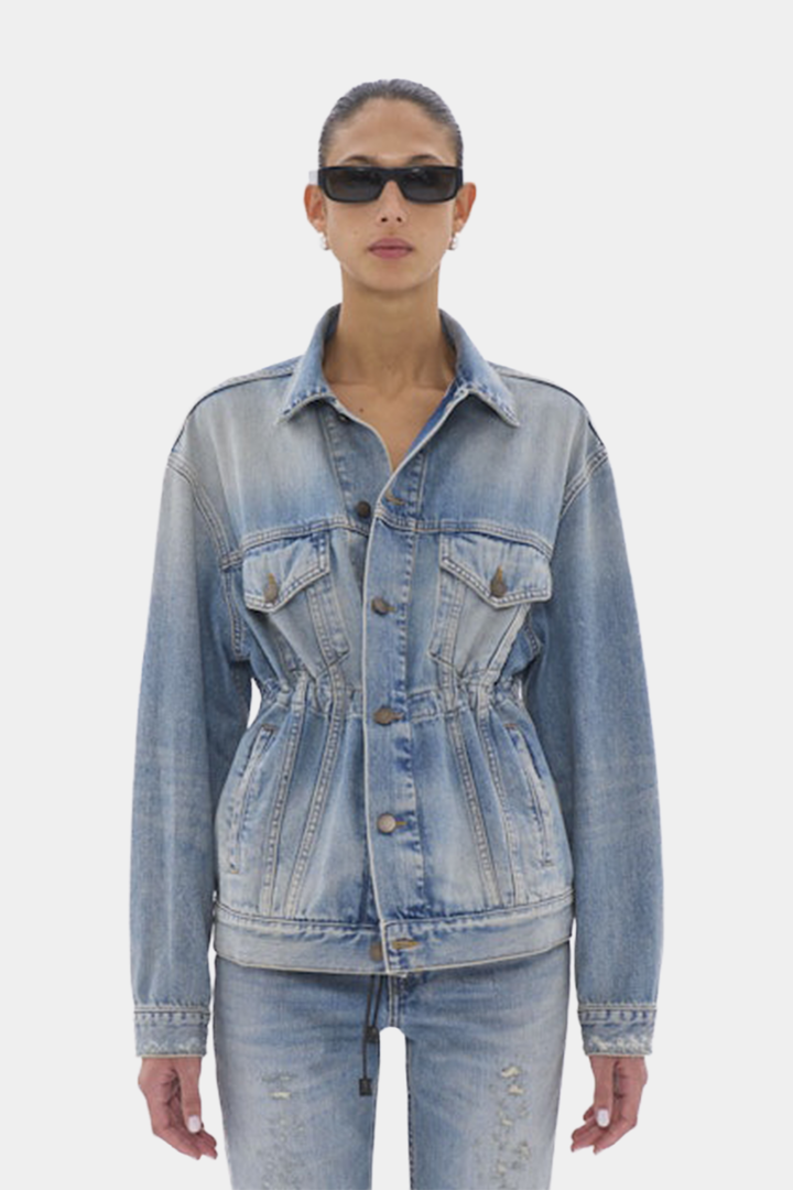 Giubbotto in Denim Clay