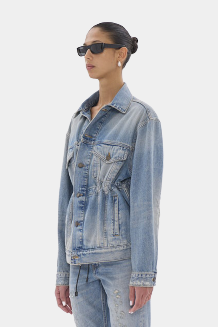 Giubbotto in Denim Clay