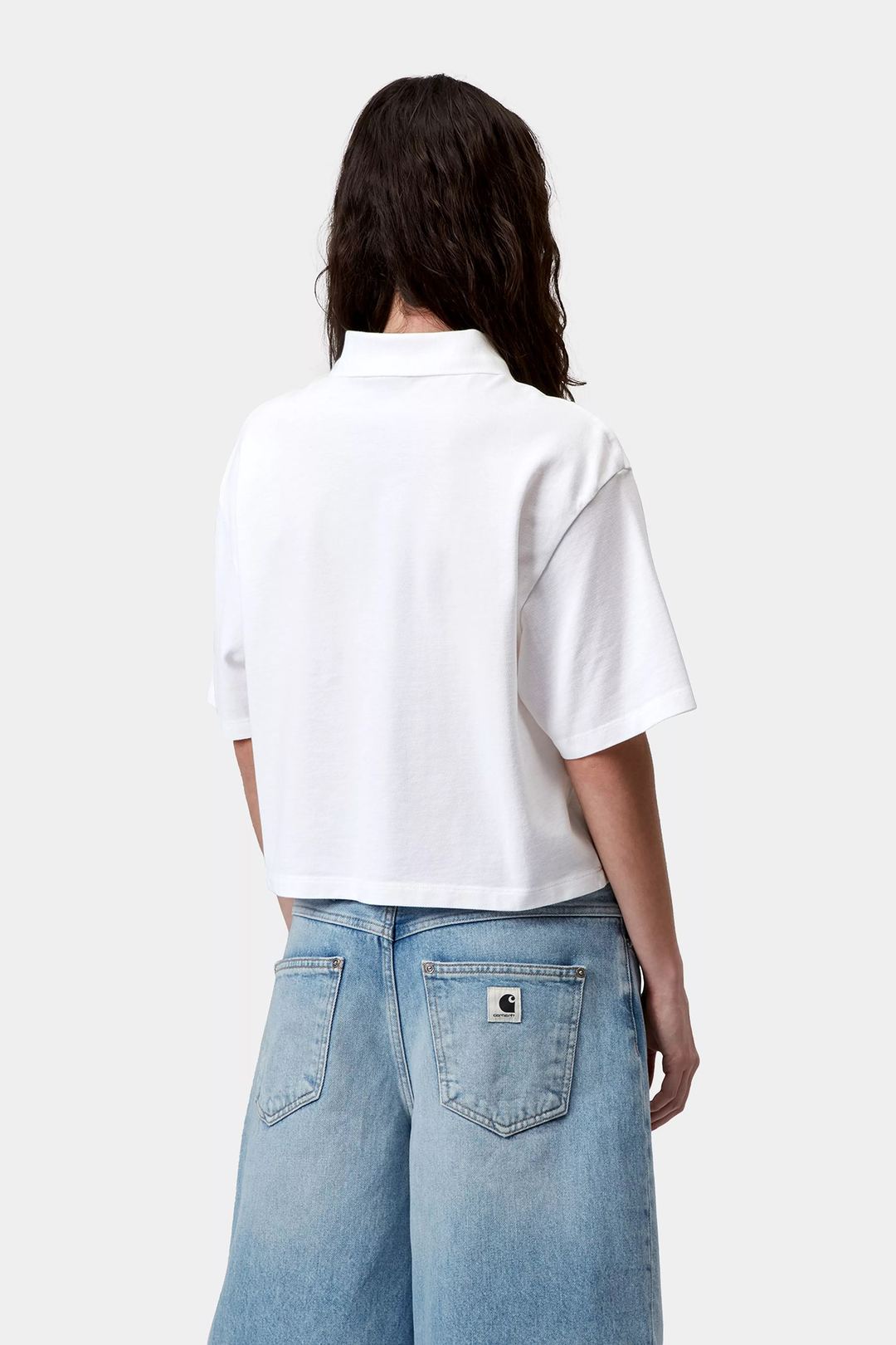 Polo W S/S Carhartt Script