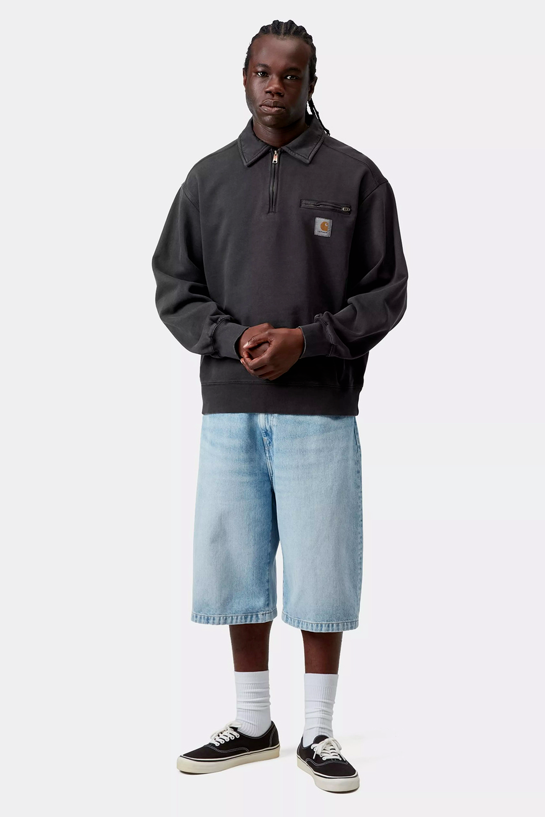 Felpa Half Zip Detroit