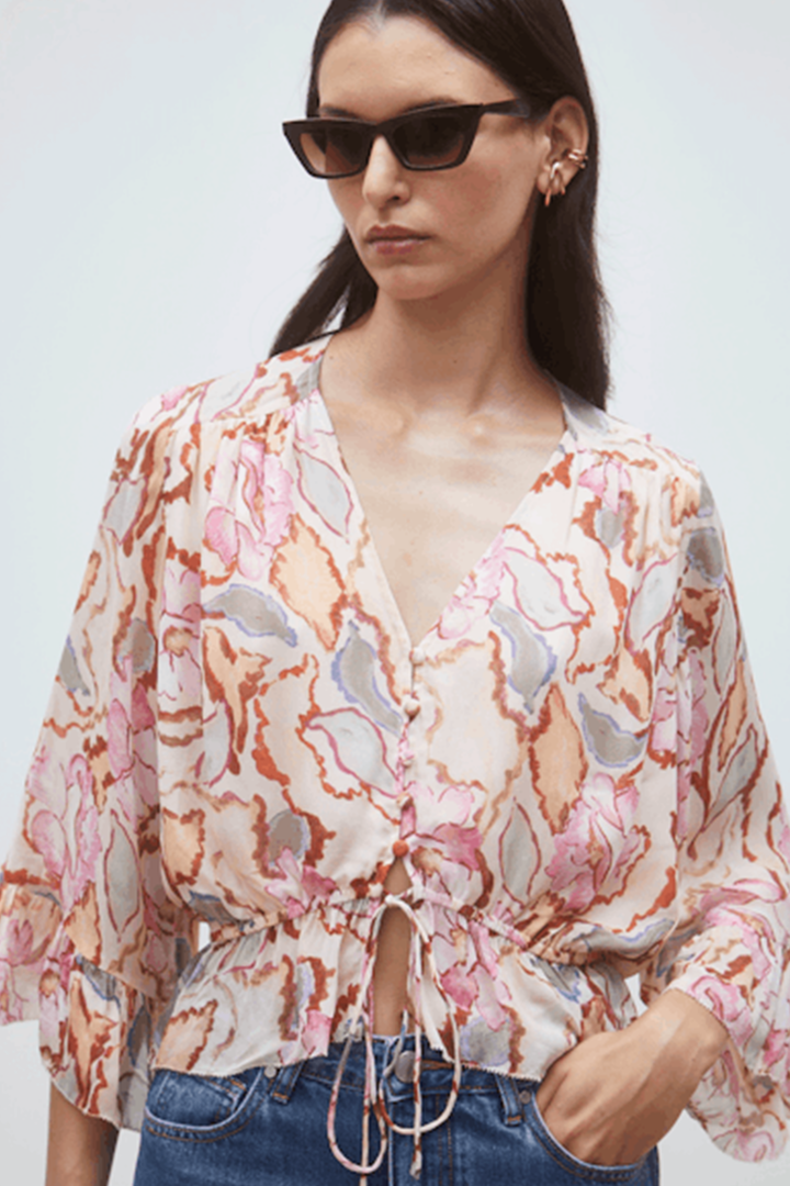 Blusa con Coulisse Lana