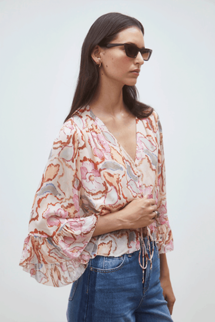 Blusa con Coulisse Lana