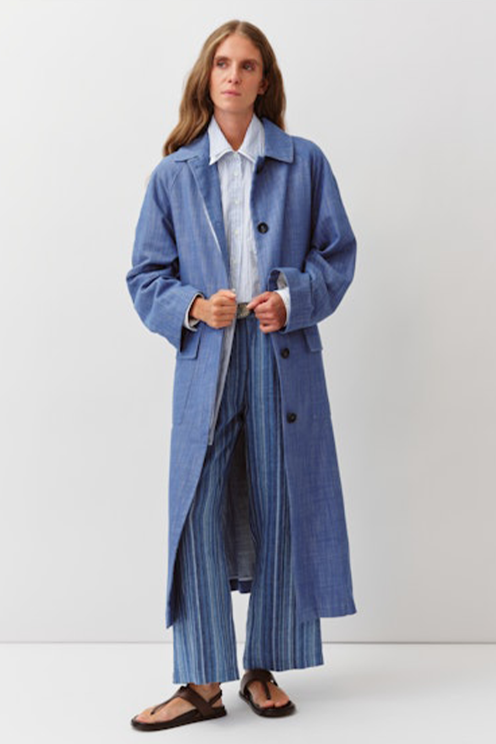 Trench in Denim Malazo