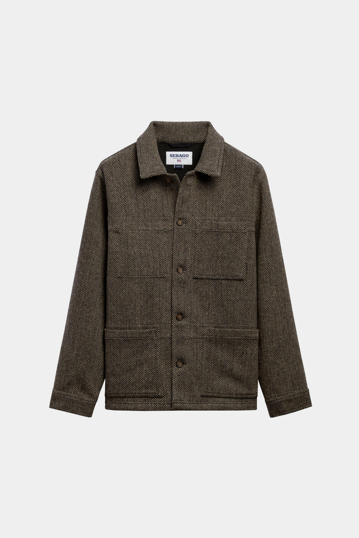 Overshirt Door Herringbone
