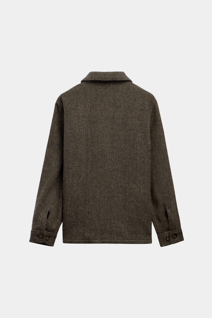 Overshirt Door Herringbone
