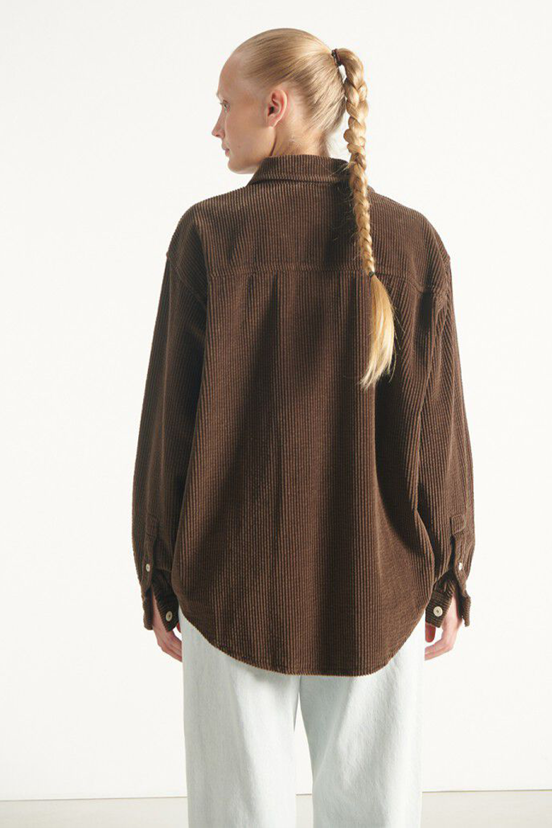 Overshirt in Velluto Padow