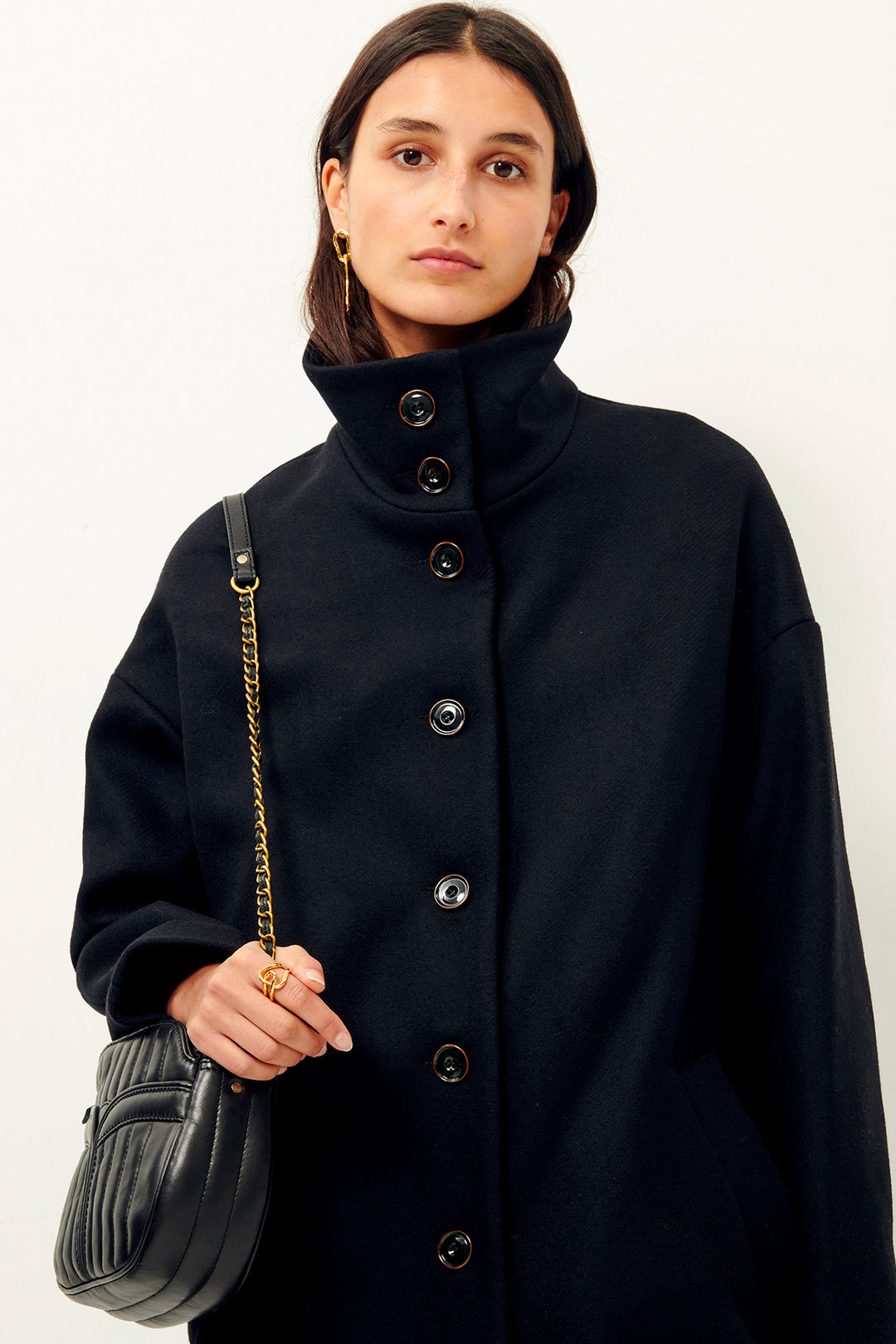 Cappotto Collo in Piedi Paradise