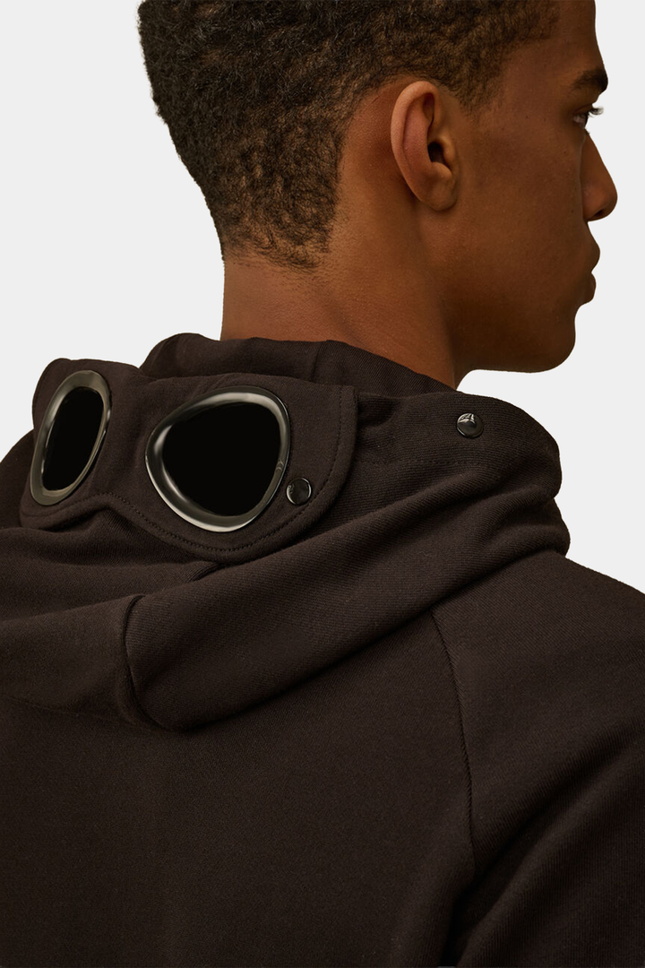 Felpa con Cappuccio Diagonal Goggle
