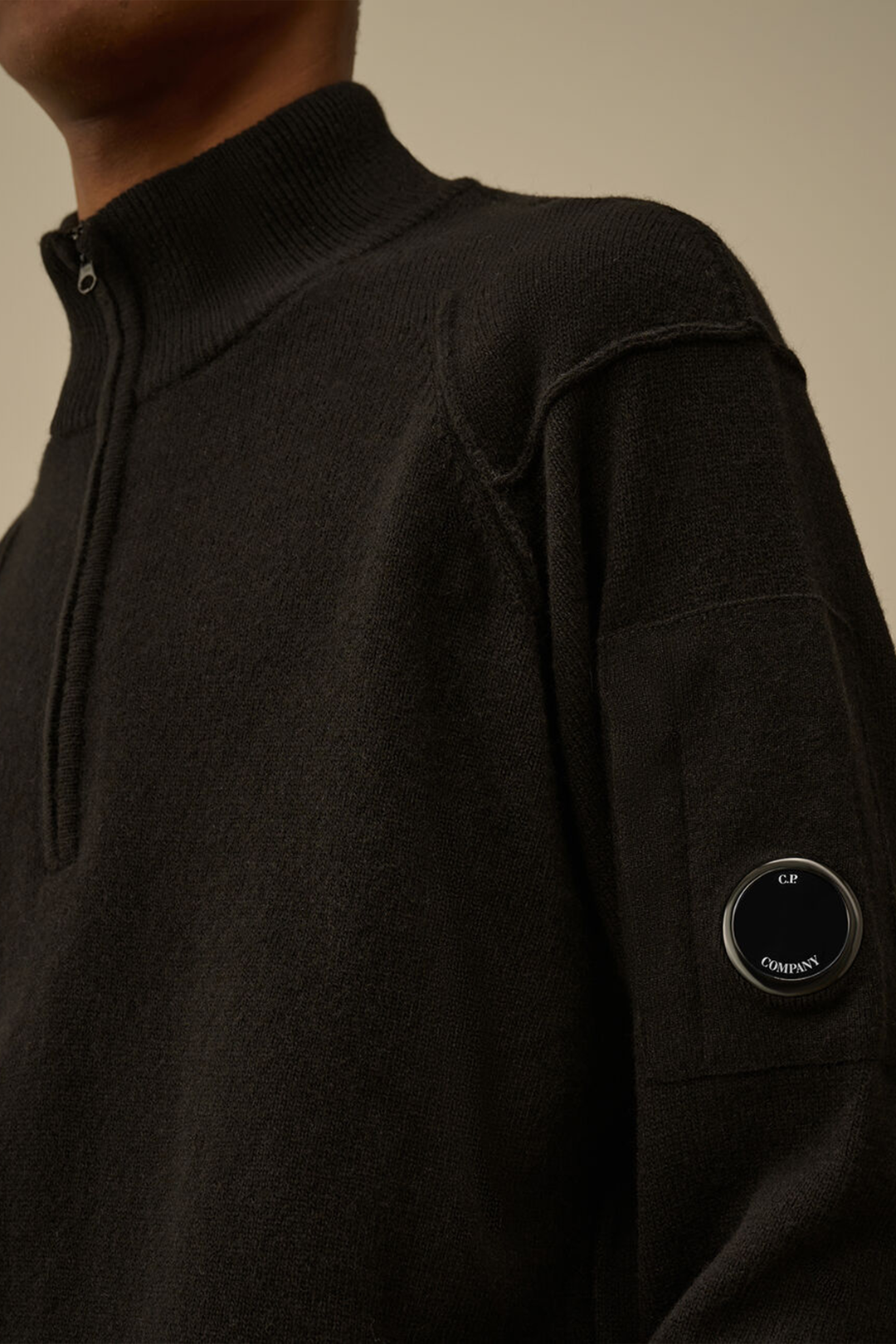 Maglia Half Zip in Lambswool