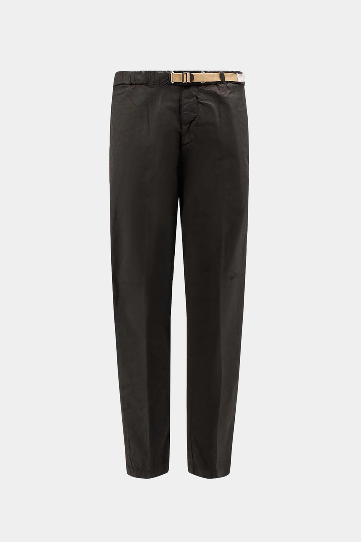 Pantaloni con Laccio in Popeline
