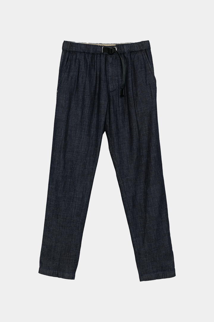 Pantaloni con Laccio in Denim