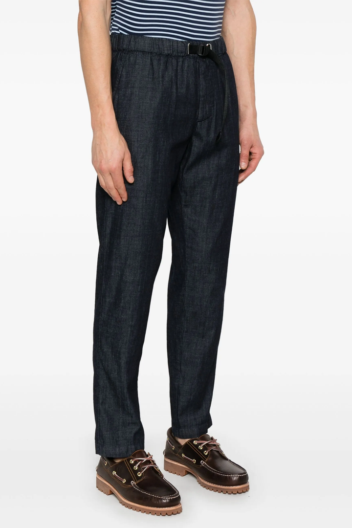 Pantaloni con Laccio in Denim