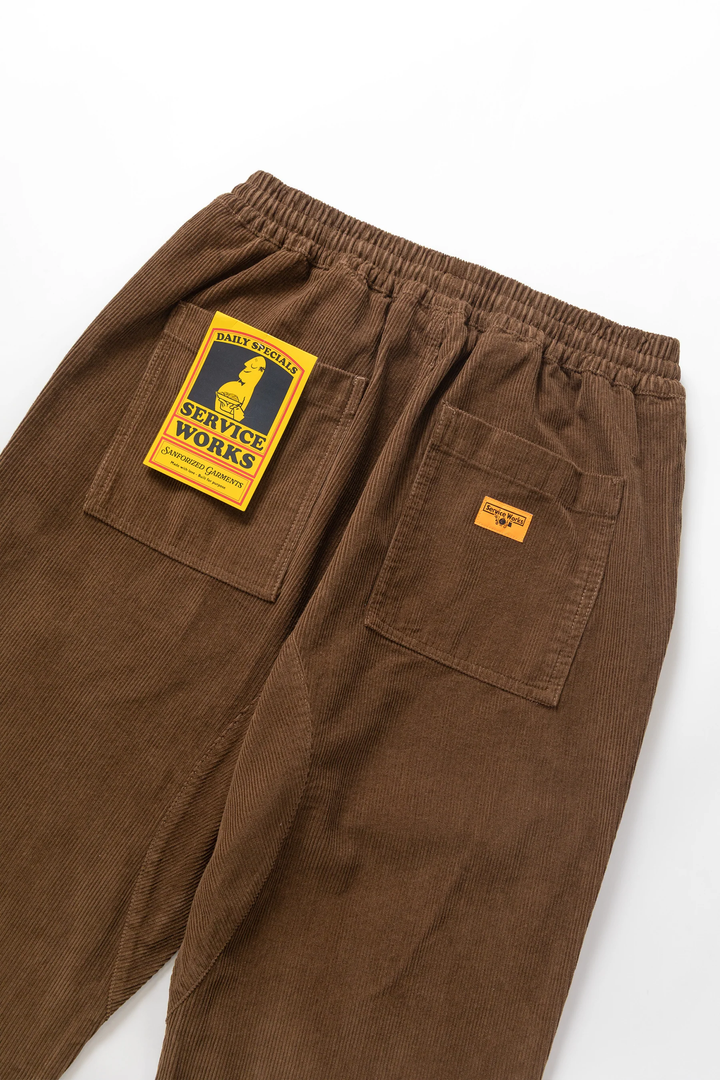 Pantaloni in Velluto Chef