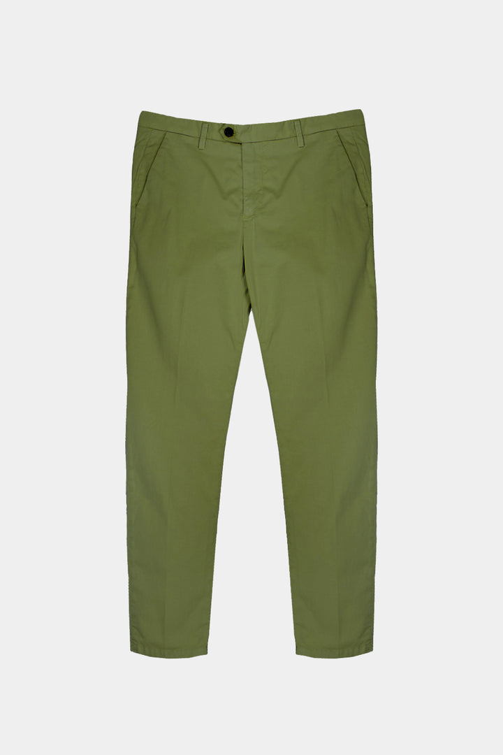Pantaloni Gamba Morbida Gabardina Ostro