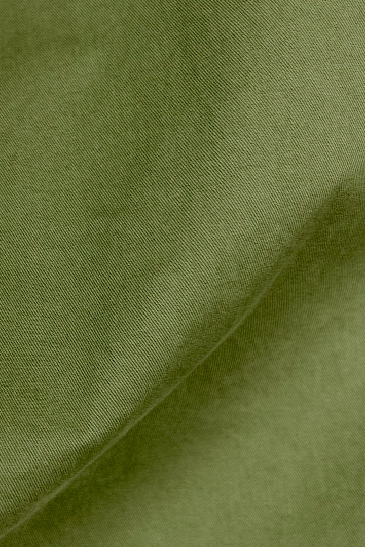 Pantaloni Gamba Morbida Gabardina Ostro