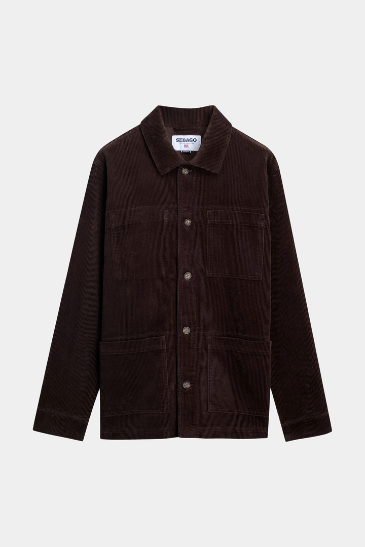 Overshirt in Velluto Dorr
