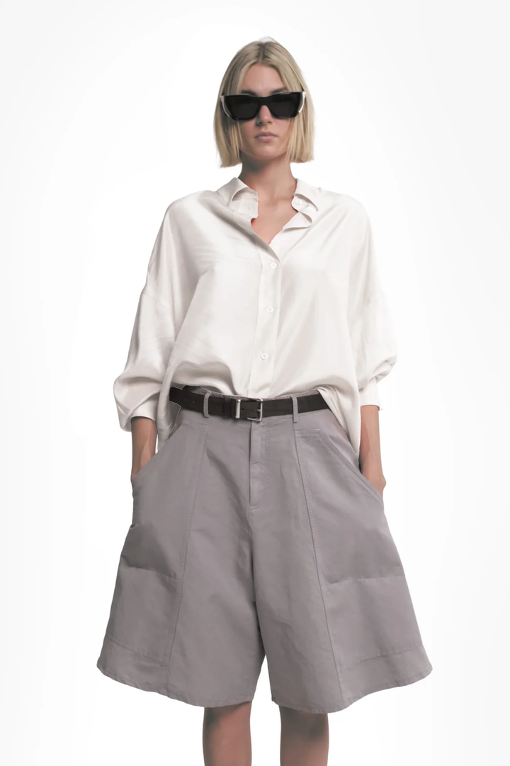 Camicia di Seta Uvetta