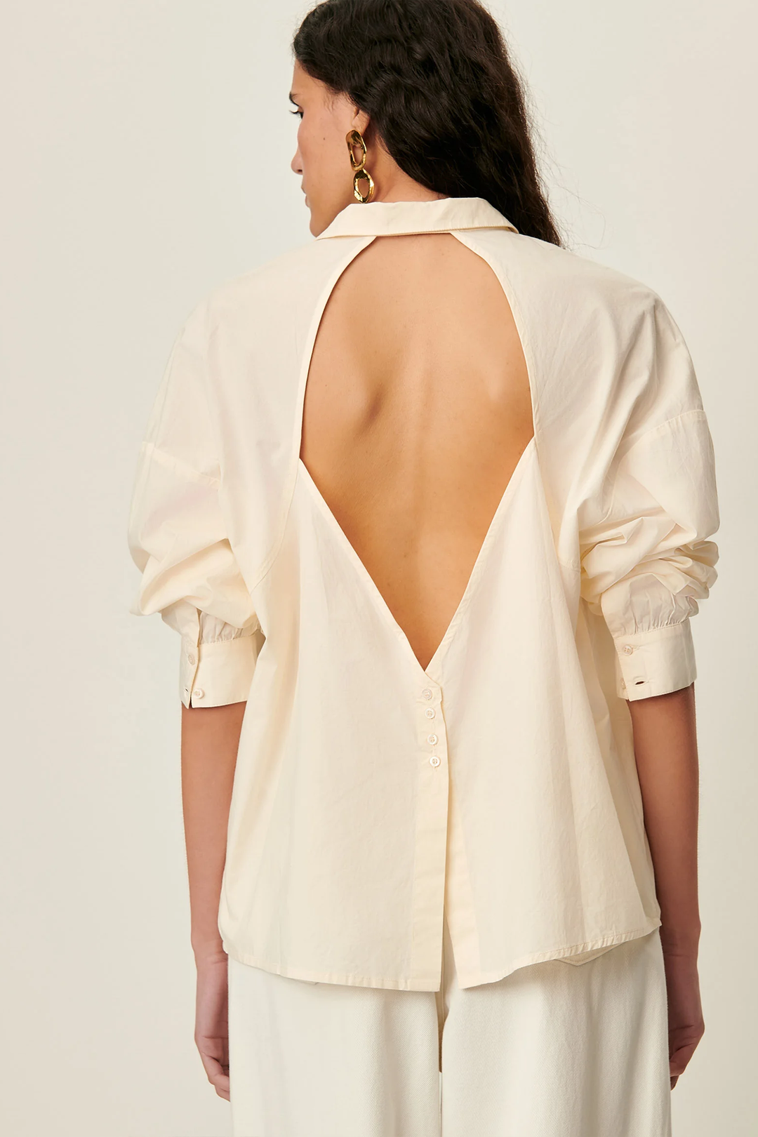 Camicia Cut Out Flores