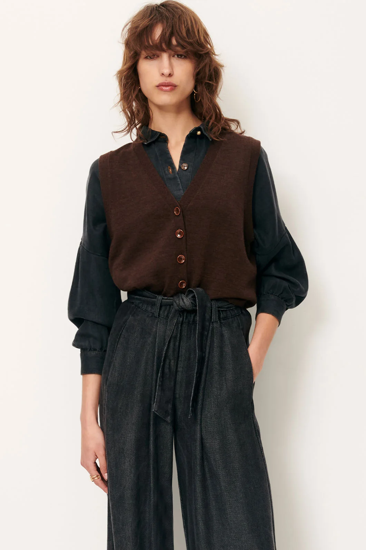 Gilet con Bottoni Giancarlo