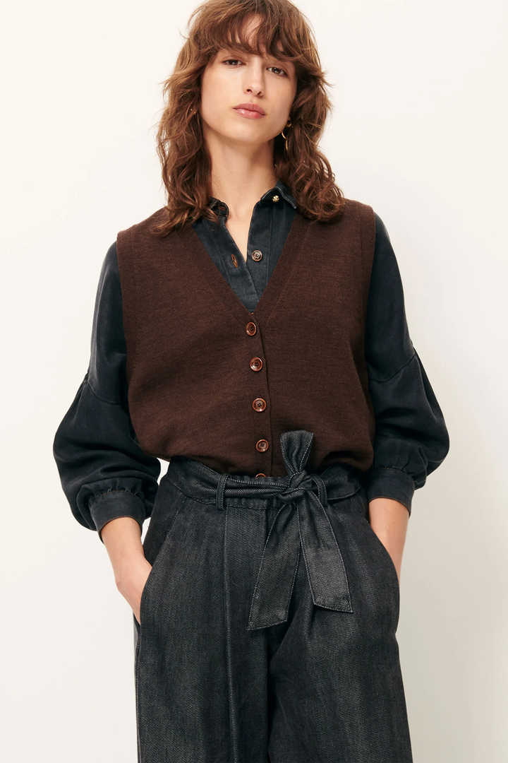 Gilet con Bottoni Giancarlo