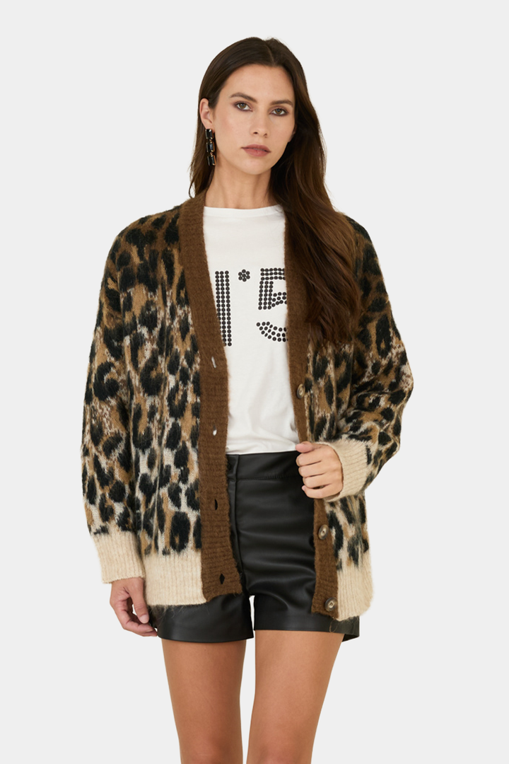 Cardigan Lungo Mohair