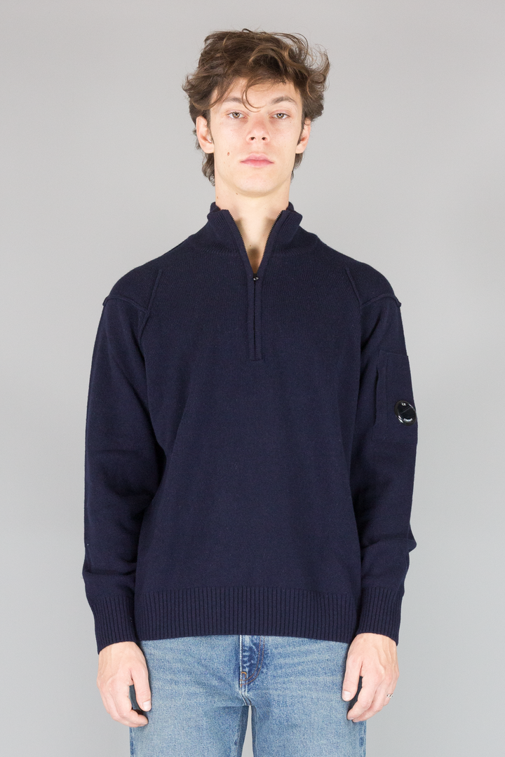 Maglia Half Zip in Lambswool