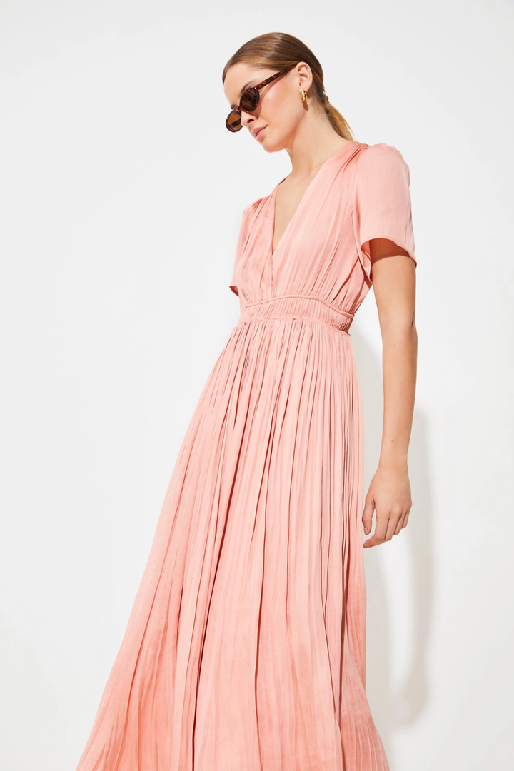 Abito Lungo Satin Cyra