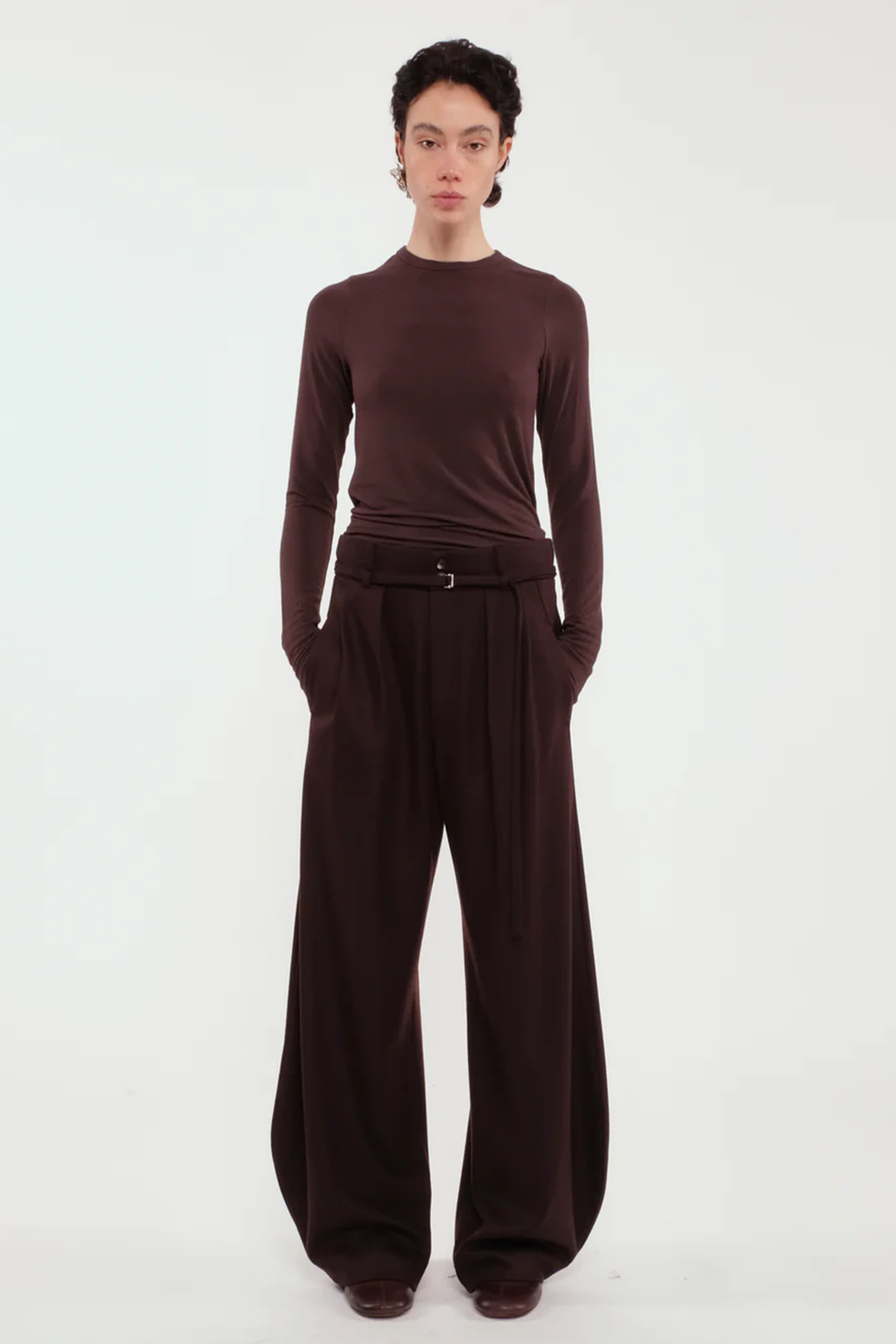 Pantaloni Over Flock