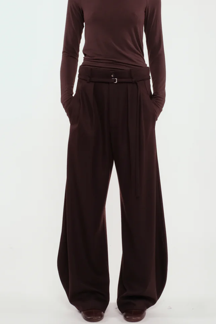 Pantaloni Over Flock