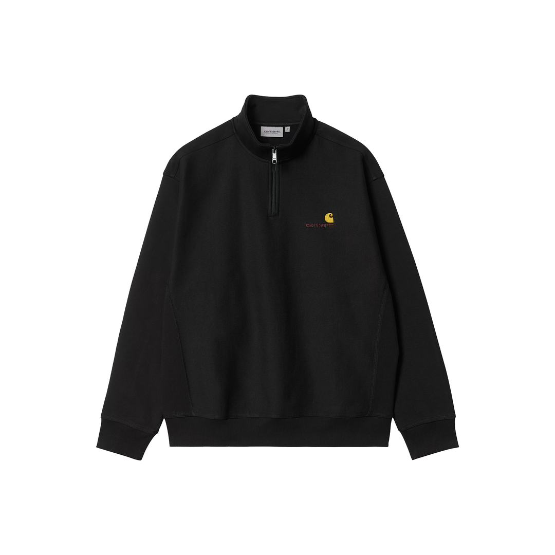 Felpa Half Zip American Script