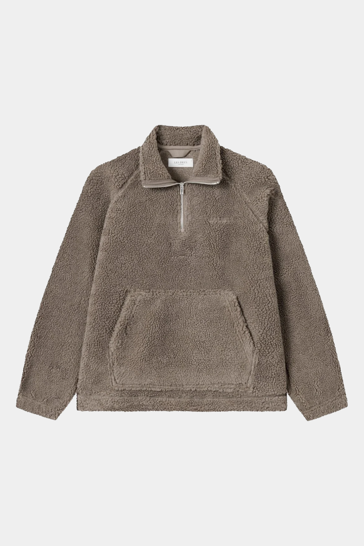 Giacca in Sherpa Half Zip