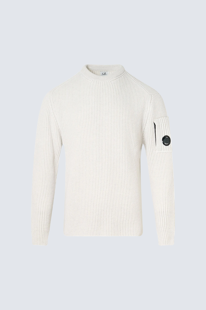 Maglia Girocollo Fleece a Coste