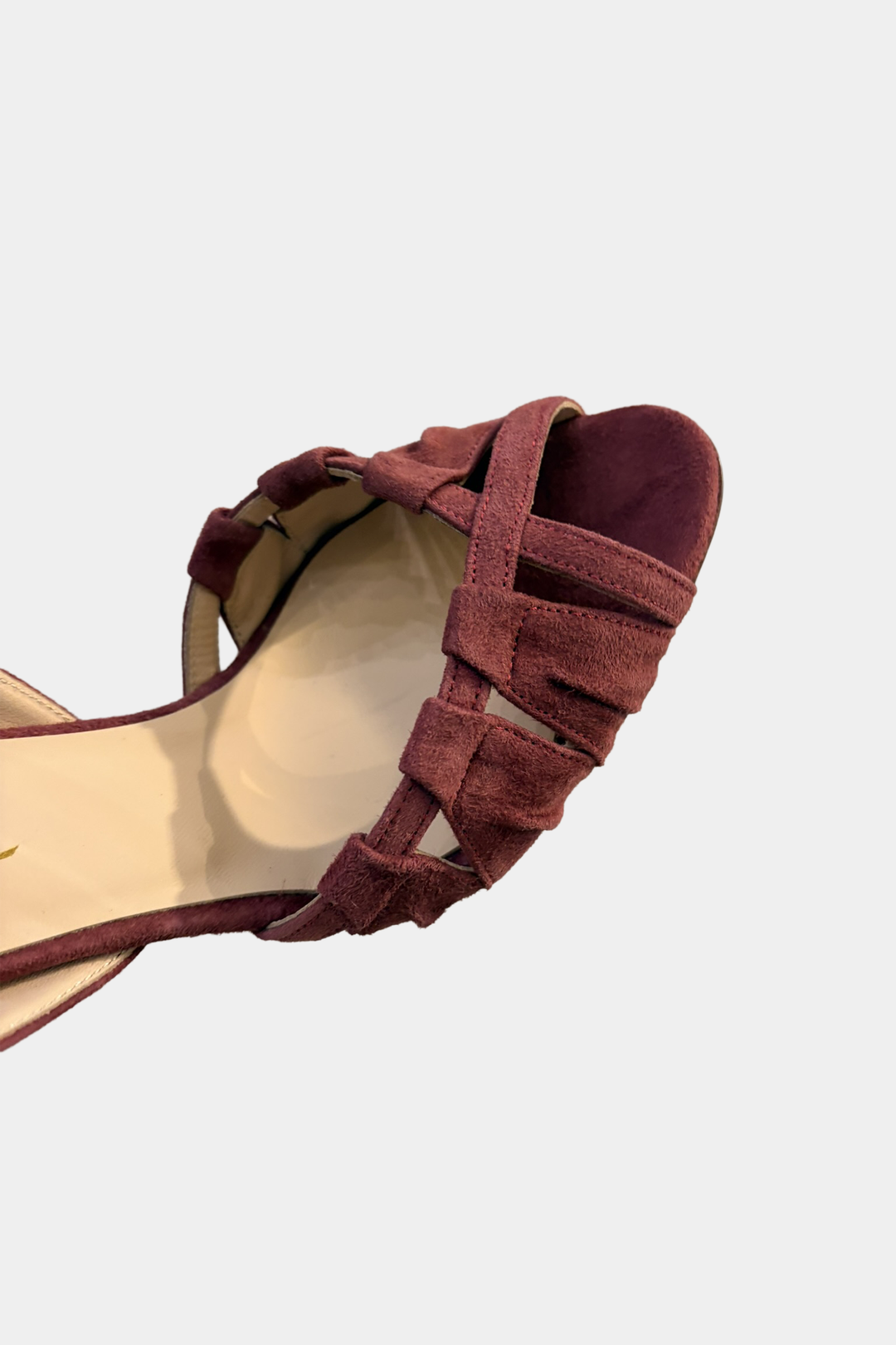 Sandalo con Tacco Plisse